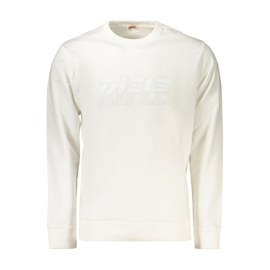 Rifle White Cotton Men Sweatshirt