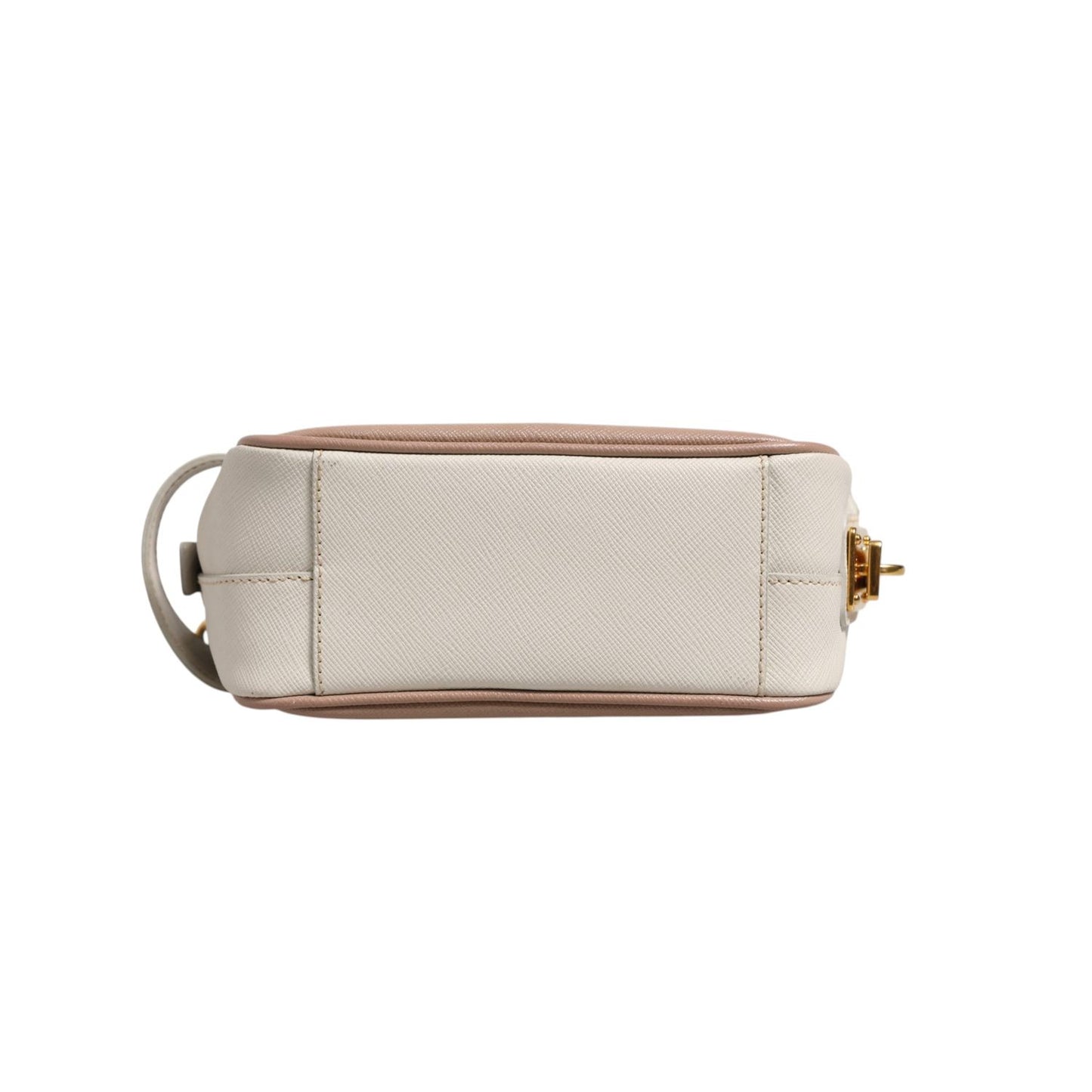 Prada Clay Gray Small Leather Shoulder Bag