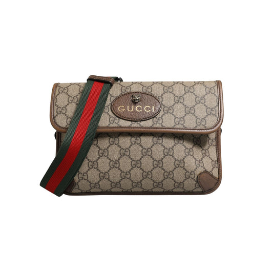 Gucci Supreme Neo Vintage Web Belt Crossbody Bag