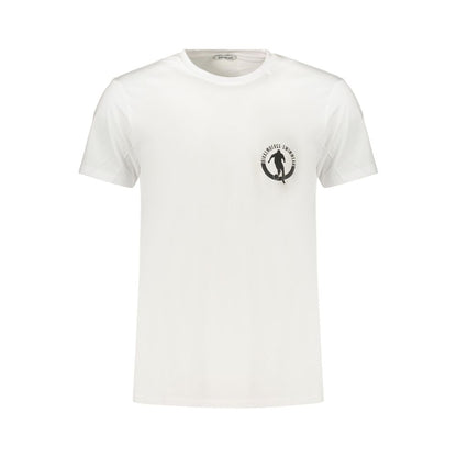 Bikkembergs White Cotton Men's T-Shirt