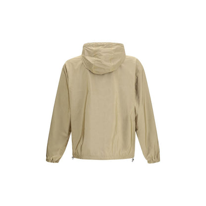 Prada Beige Recycled Polyamide Shell Jacket