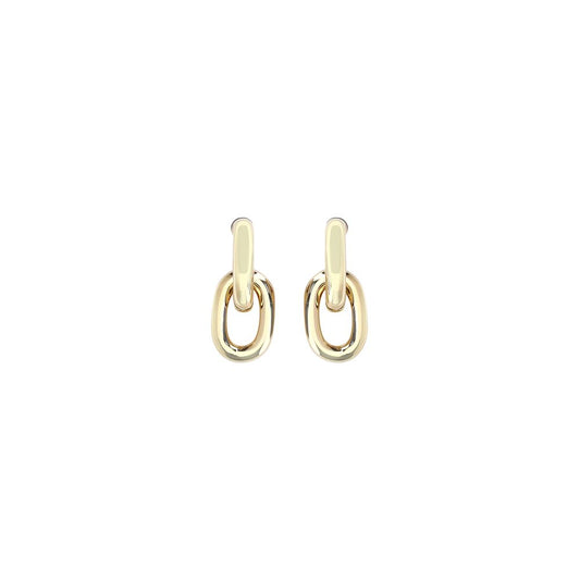 Rabanne Gold Resin Earrings