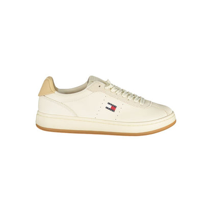Tommy Hilfiger Beige Polyurethane Womens Sneaker