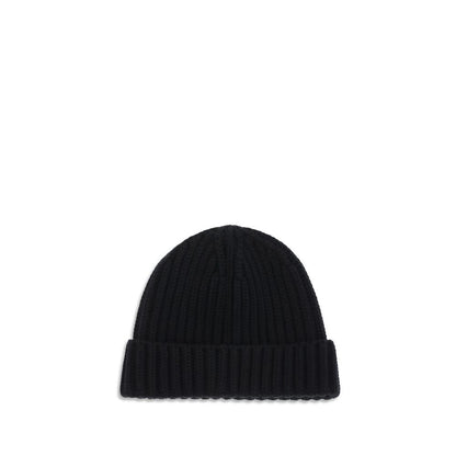 Prada Black Wool Oves Aries Beanie