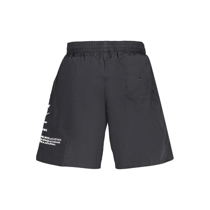 Nike Black Polyester Mens Swimwear Shorts