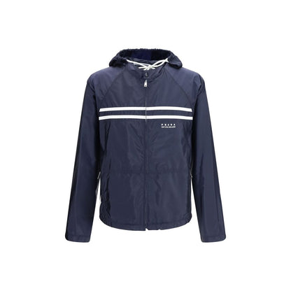 Prada Blue Nylon Shell Jacket