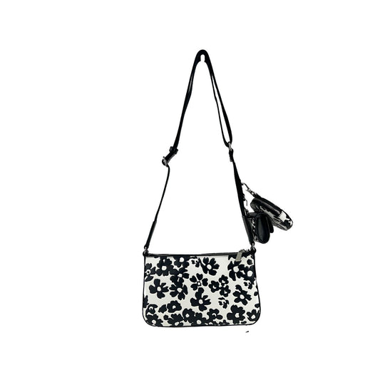 Michael Kors Floral Crossbody Tech Attachment Bag Purse