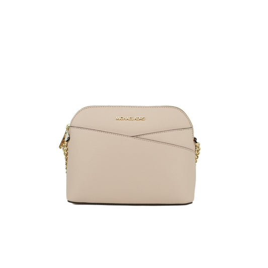 Michael Kors Women'S Jet Set Travel Dome Leather Crossbody Bag