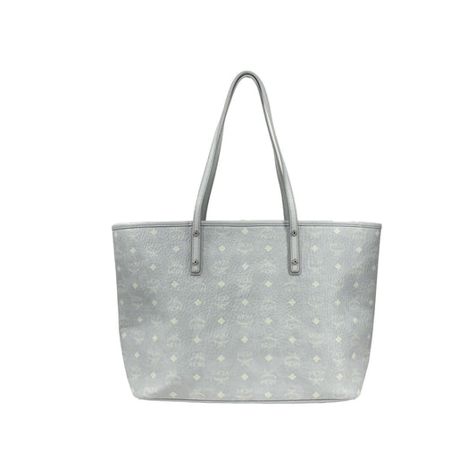 MCM Aren Leather Shoulder Tote Bag