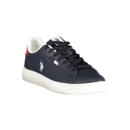 U.S. POLO ASSN. Blue Polyester Men's Sneaker