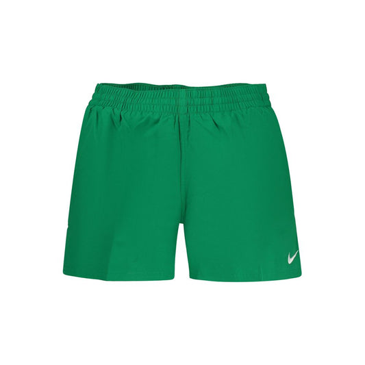 Nike Green Polyester Men's Swimwear