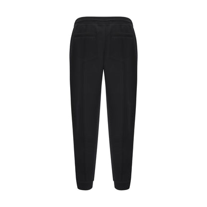 Brunello Cucinelli Black Cotton Joggers (Workout Pants)