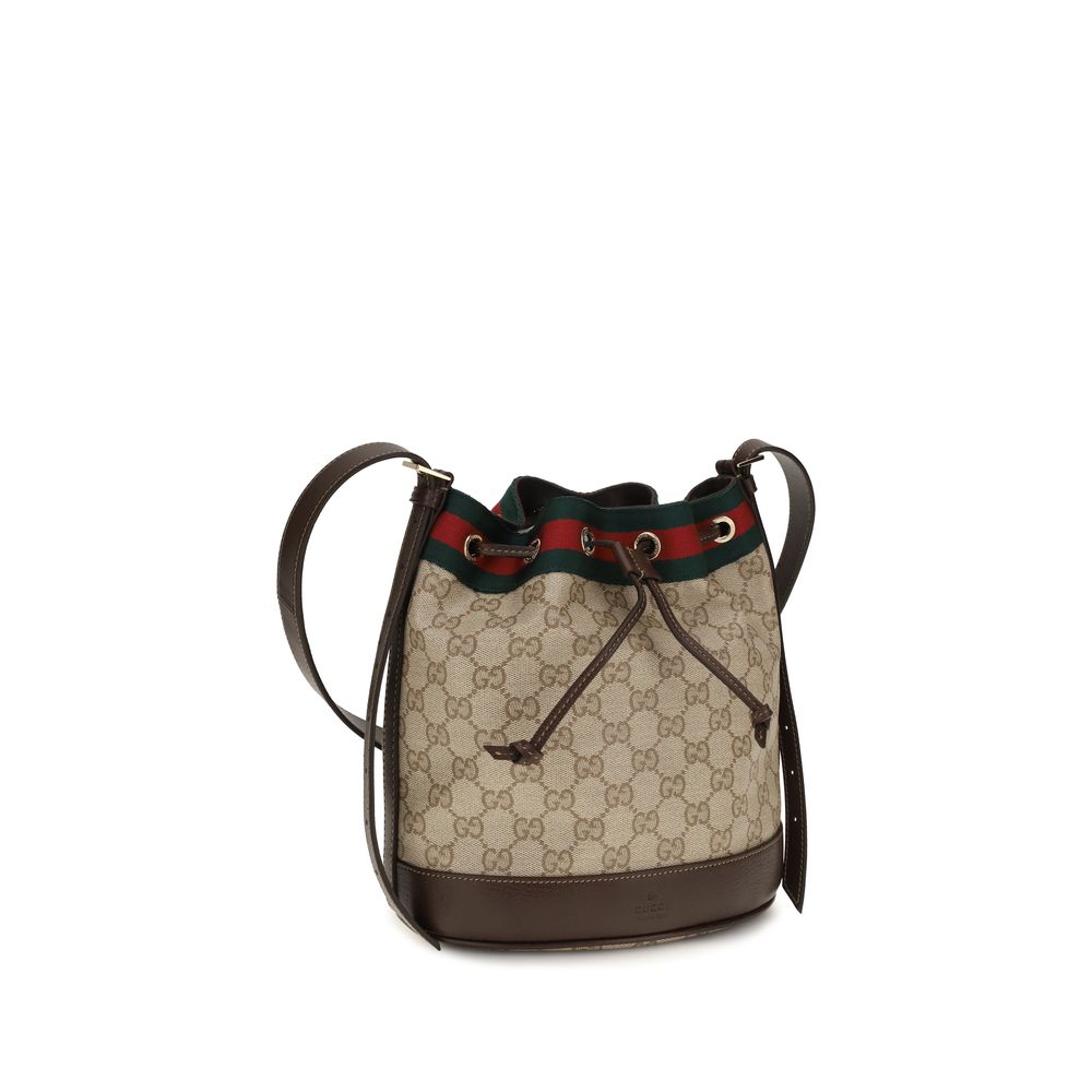 Gucci Beige Cotton Backet Bag