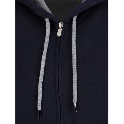 Brunello Cucinelli Blue Cotton Sweatshirt