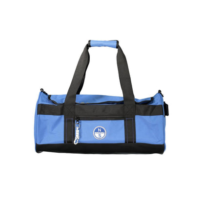 North Sails Blue Polyester Men's Bag for Ultimate Fashion Statement