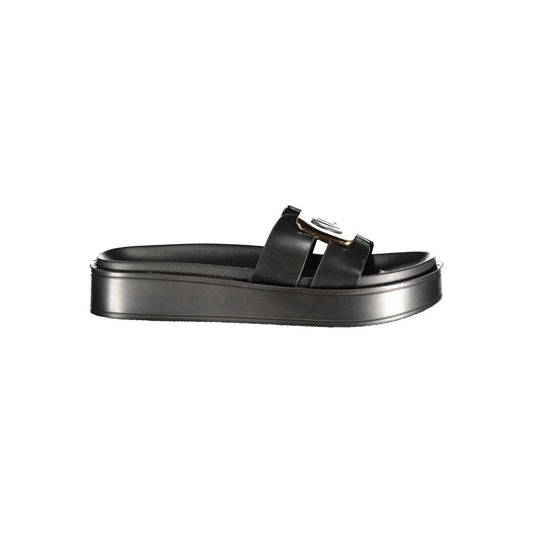 Laura Biagiotti Nero Polyurethane Women's Sandal