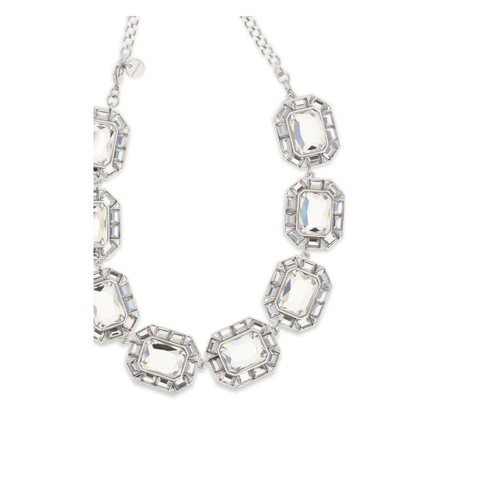 Self-Portrait Silver Brass Necklace