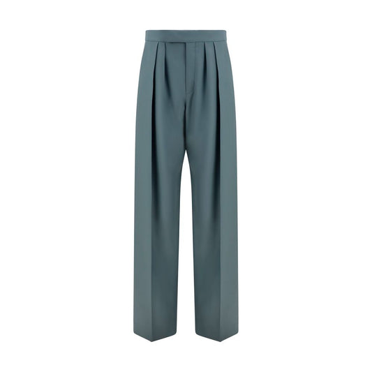 Chloé Bicolor Wool Oves Aries Dress Pants