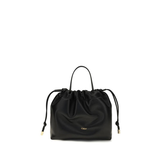 Chloé Black Lamb Ovis Aries Shoulder Bag