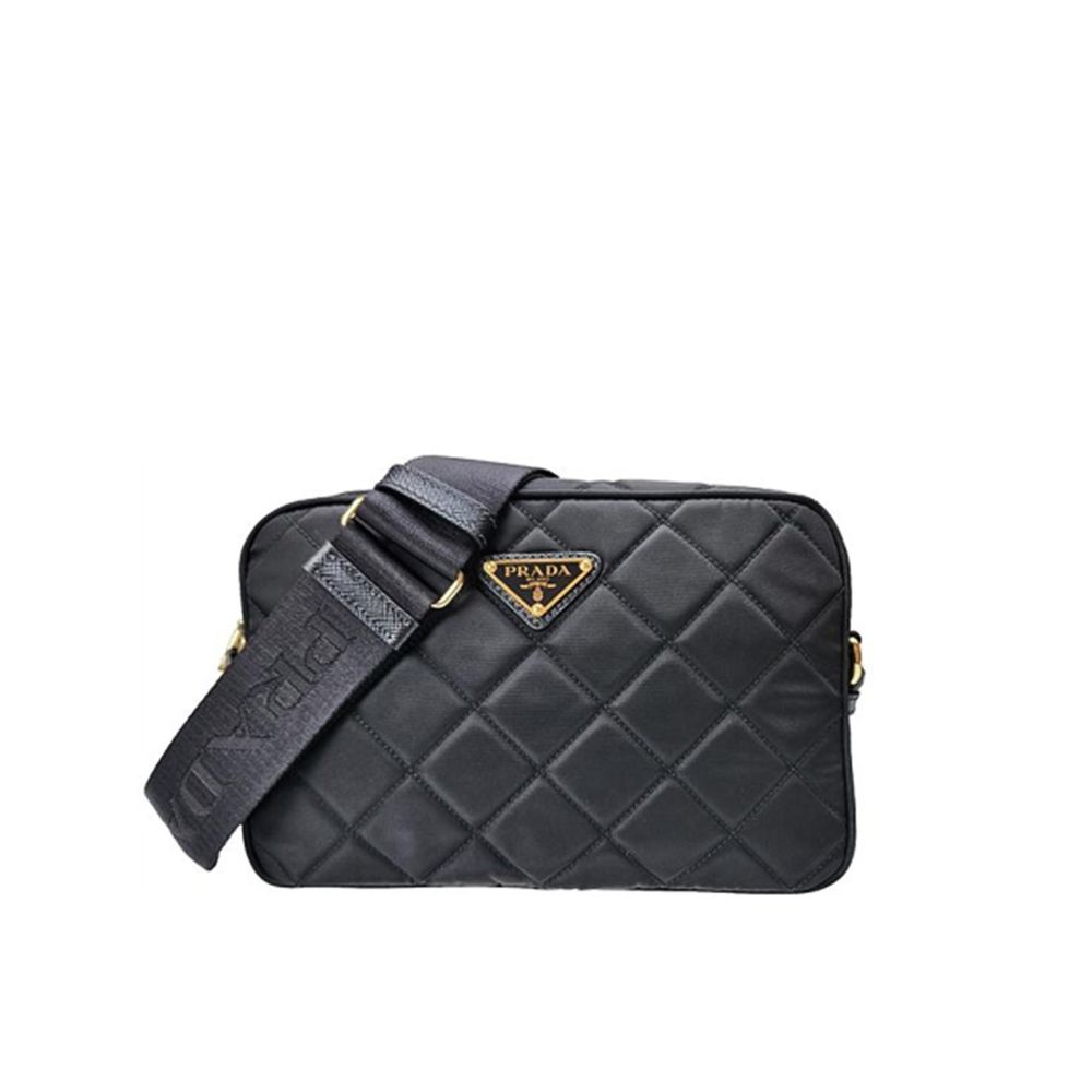 Prada Black Nylon Shoulder Bag