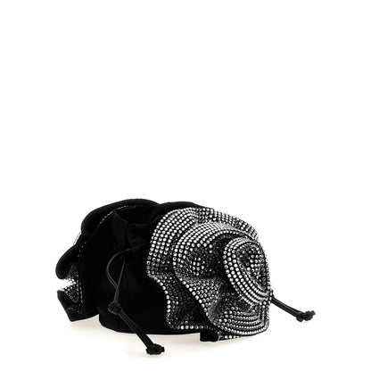 Magda Butrym Black Viscose Crossbody Bag