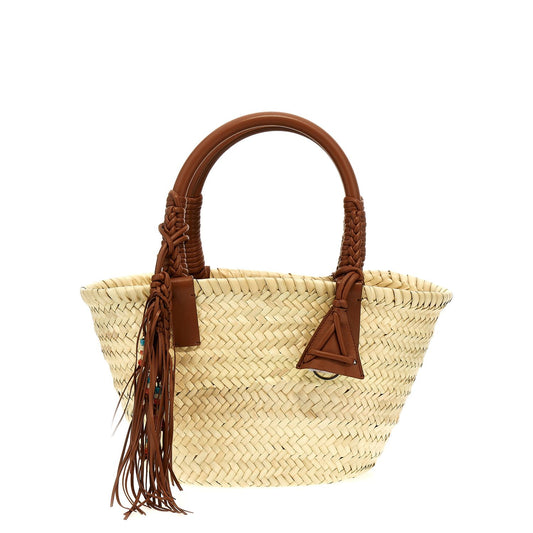 Alanui Brown Marabou Handbag