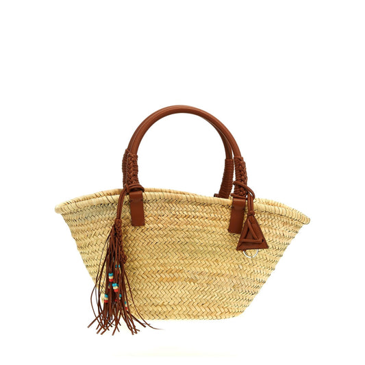 Alanui Brown Marabou Handbag