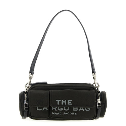 Marc Jacobs Black Cotton Shoulder Bag
