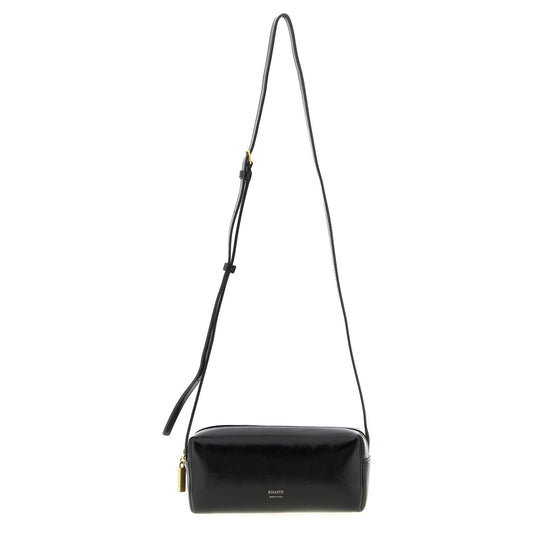 Khaite Black Calfskin Crossbody Bag