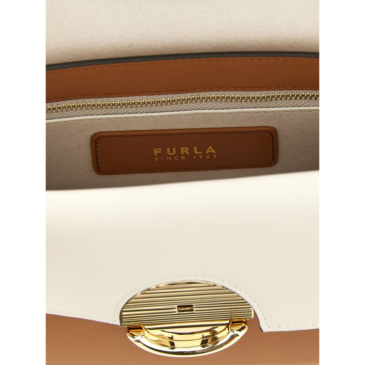 Furla Multicolor Lamb Leather Crossbody Bag