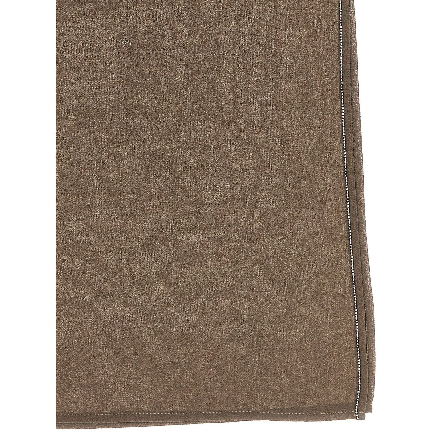 Peserico Brown Polyester Scarf