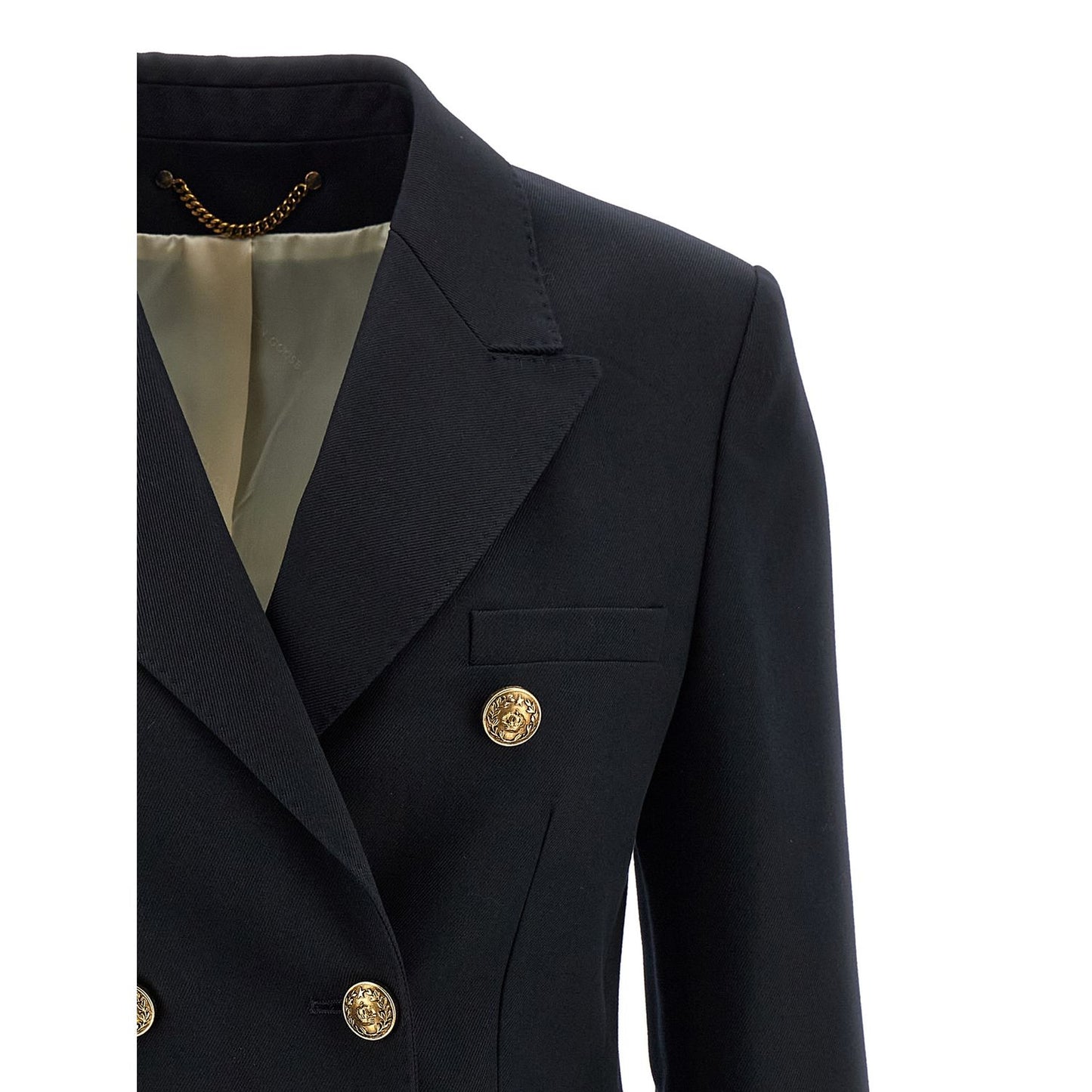 Golden Goose Blue Polyester Blazer