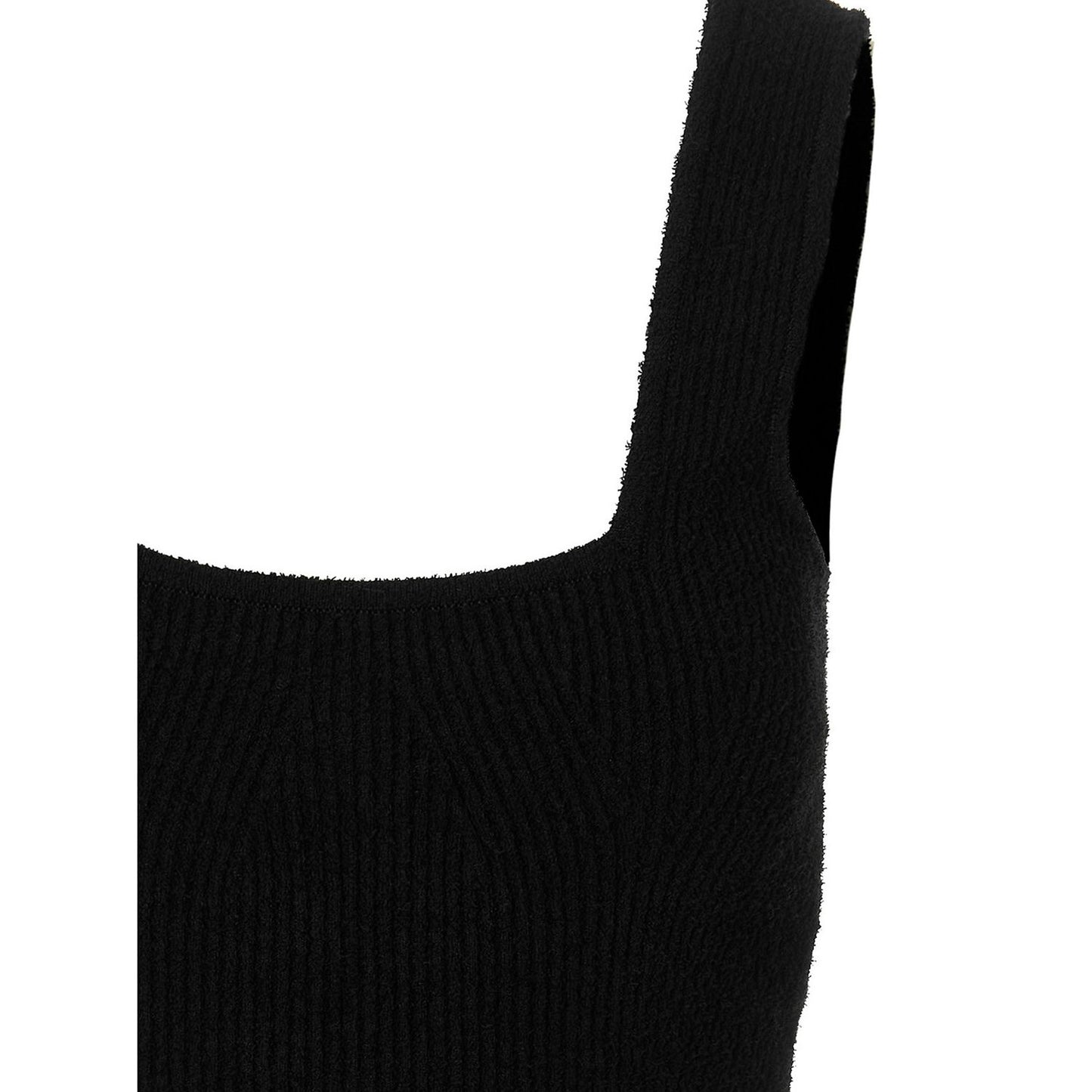 Wardrobe.Nyc Black Cotton Midi Dress