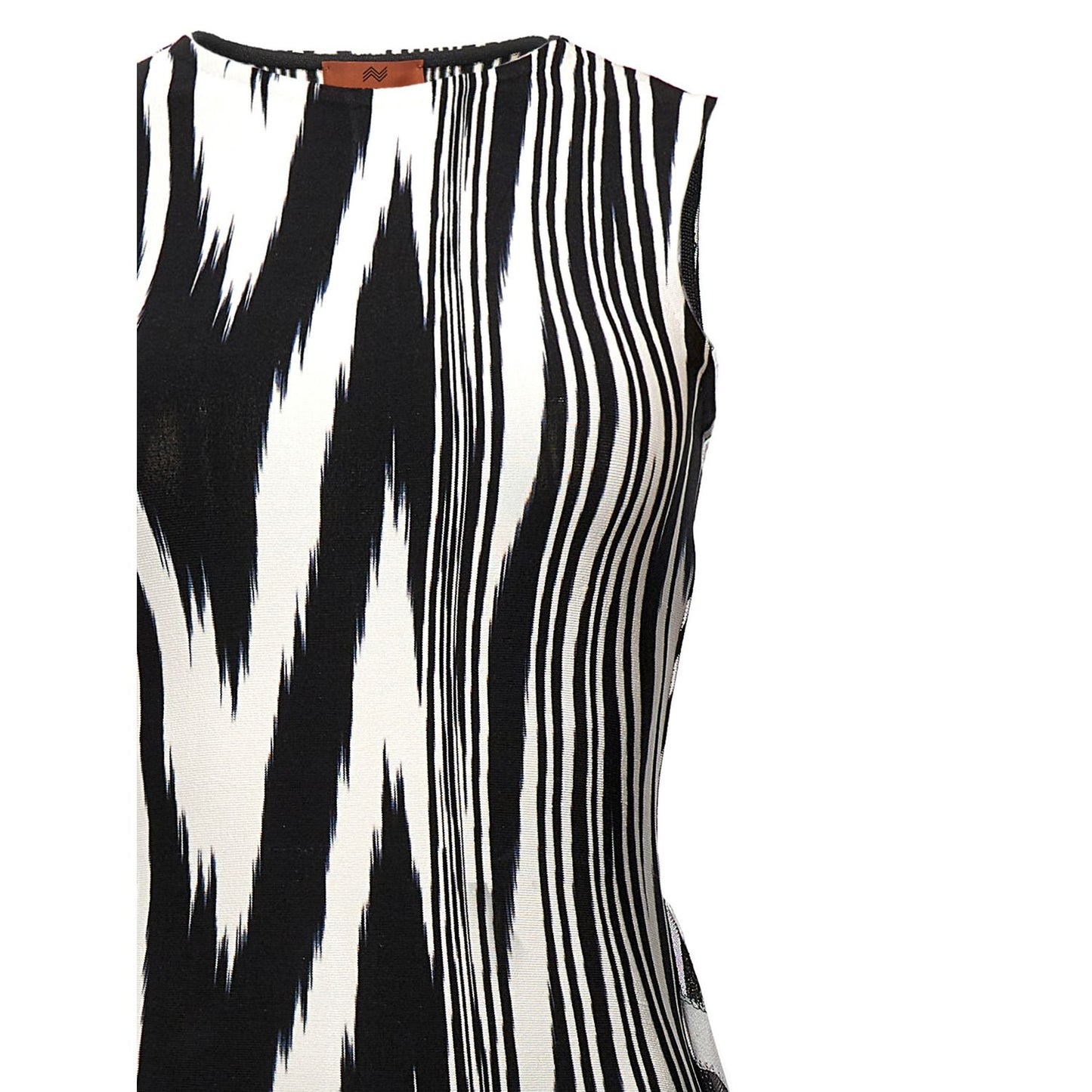Missoni Bicolor Viscose Bodysuit