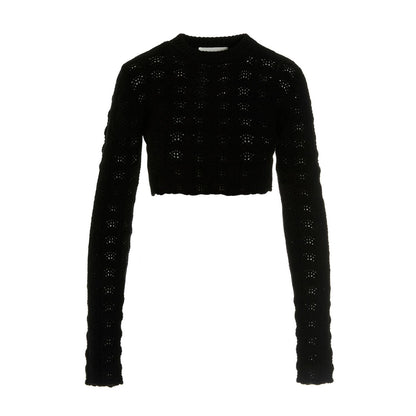 Sportmax Black Wool Cardigan