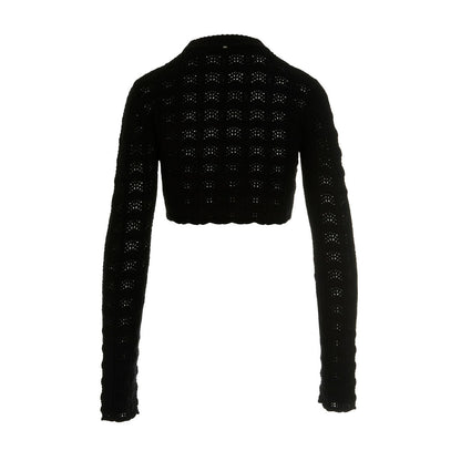 Sportmax Black Wool Cardigan