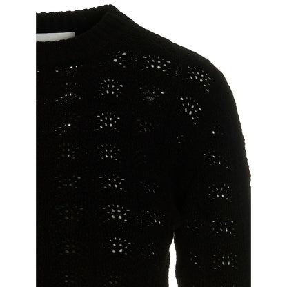 Sportmax Black Wool Cardigan
