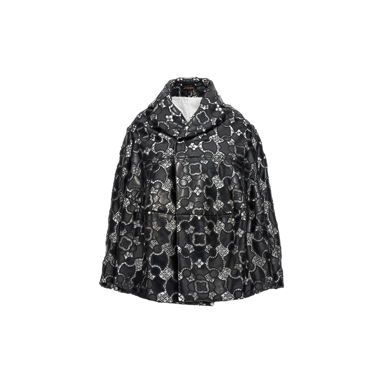 Comme Des Garçons Bicolor Polyethylene Leather Jacket