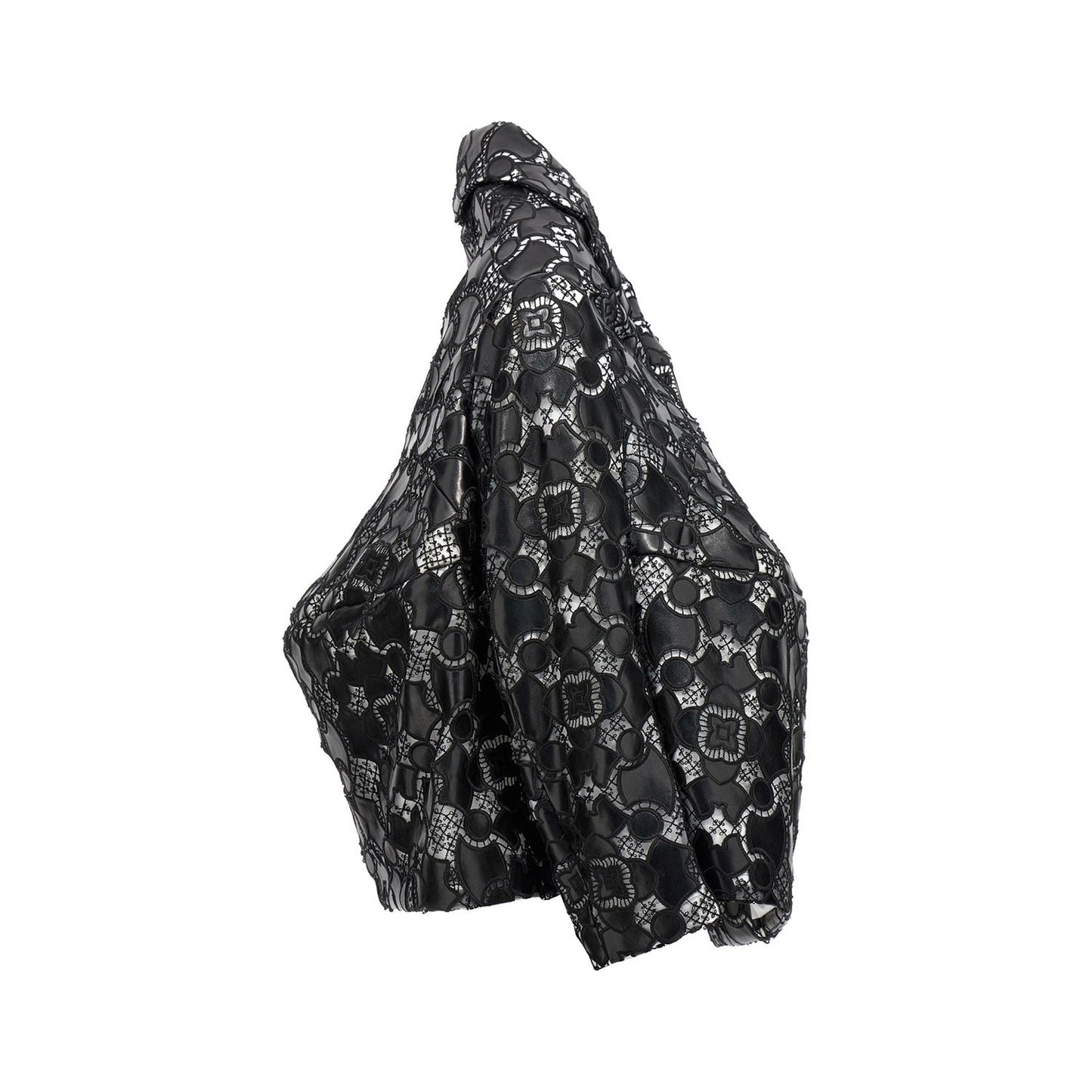 Comme Des Garçons Bicolor Polyethylene Leather Jacket
