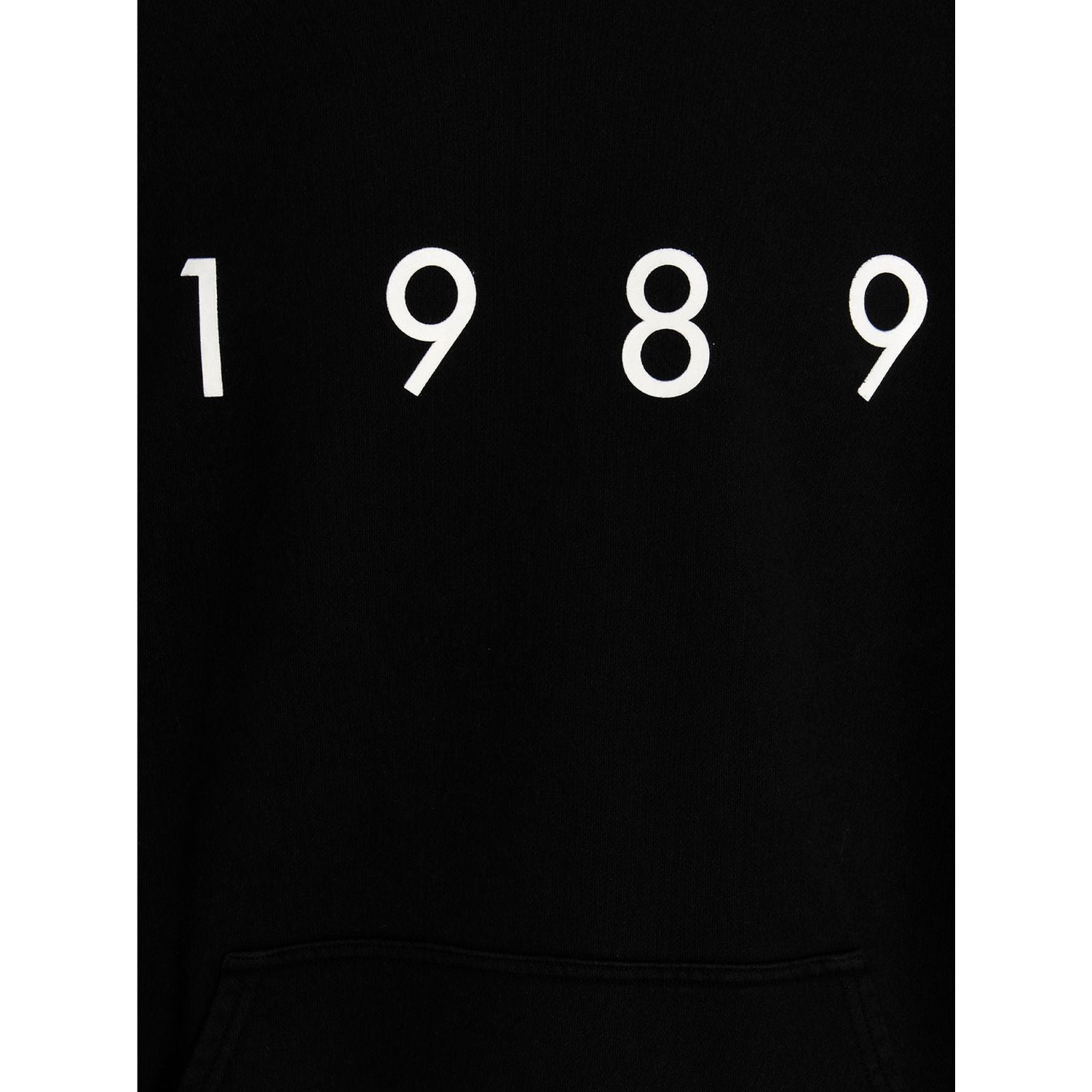 1989 Studio Black Cotton Sweatshirt