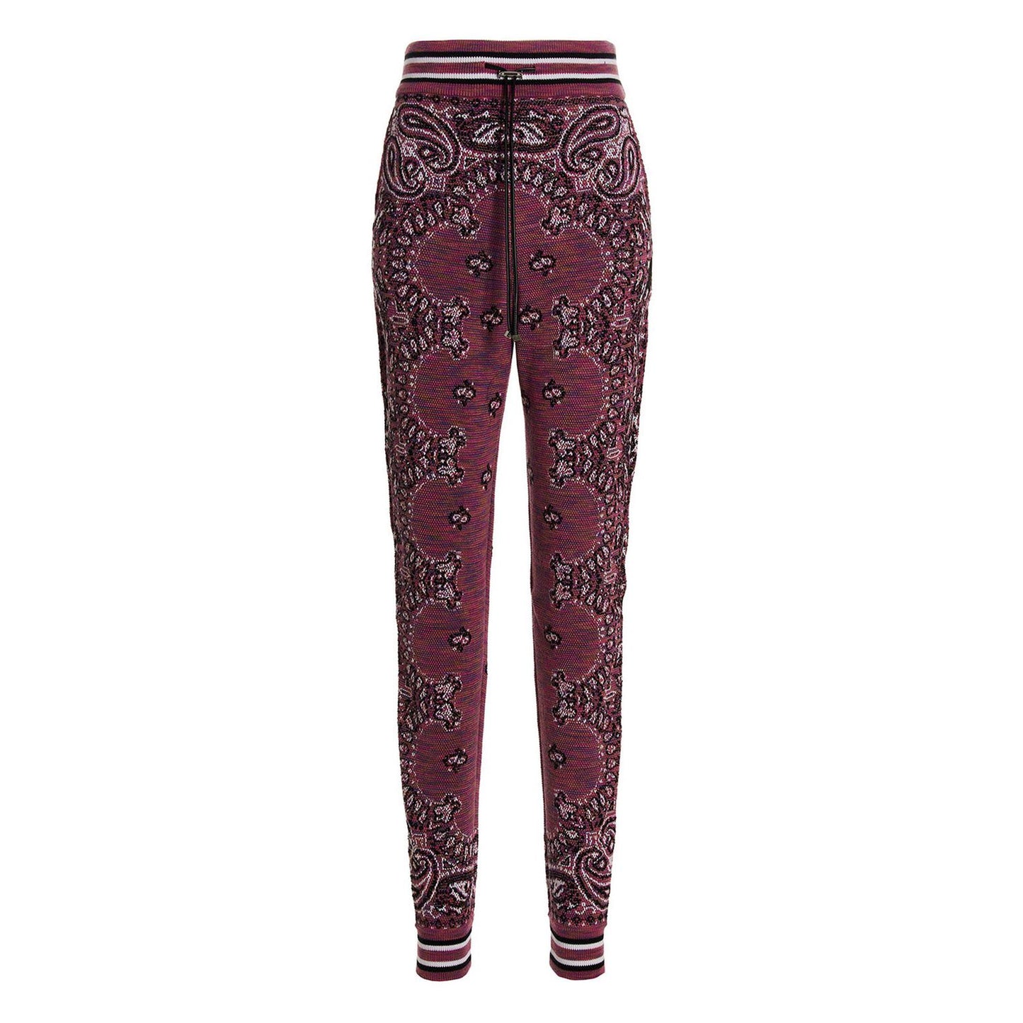 Amiri Purple Cotton Joggers (Workout Pants)