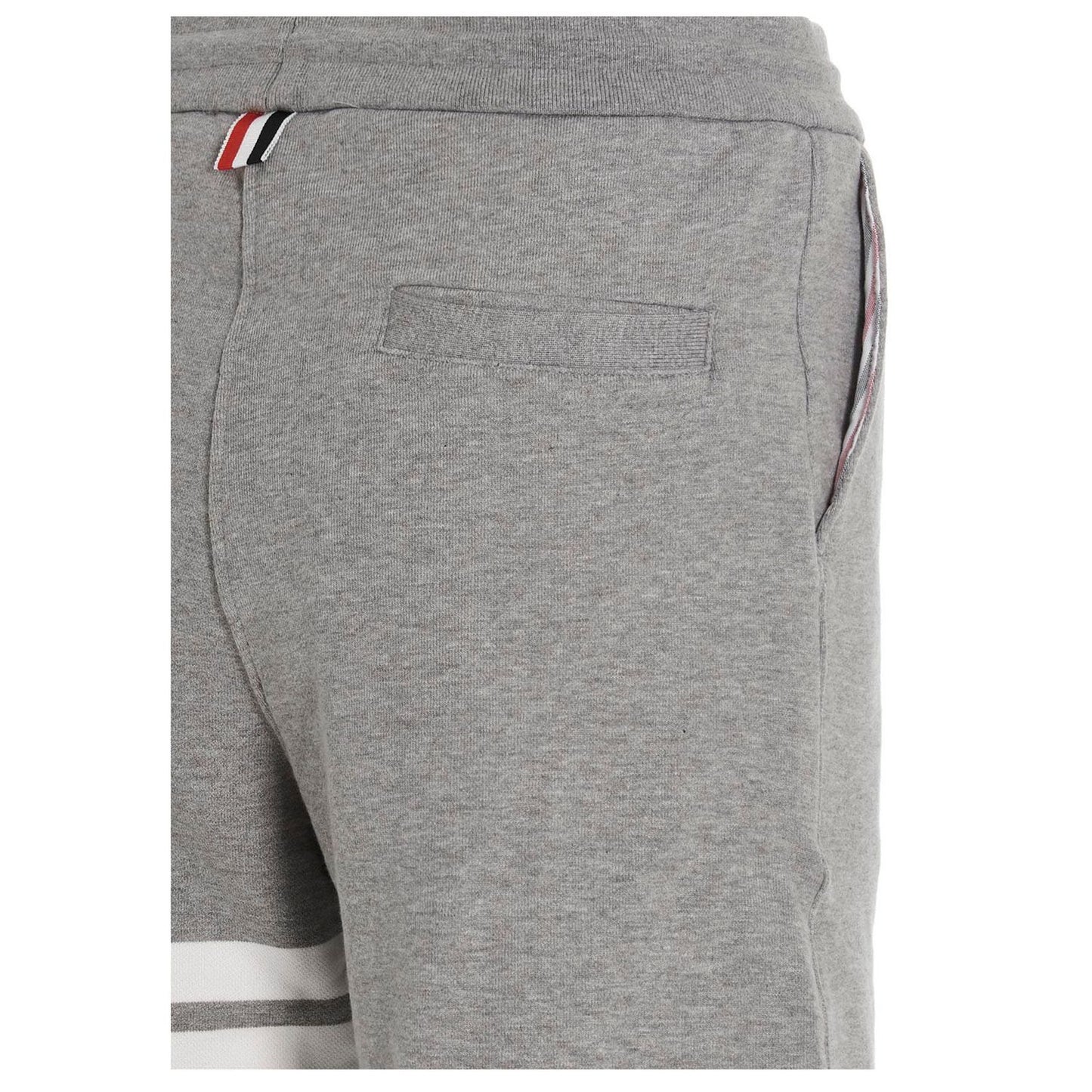 Thom Browne Gray Cotton Joggers (Workout Pants)