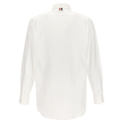 Thom Browne White Cotton Blouse