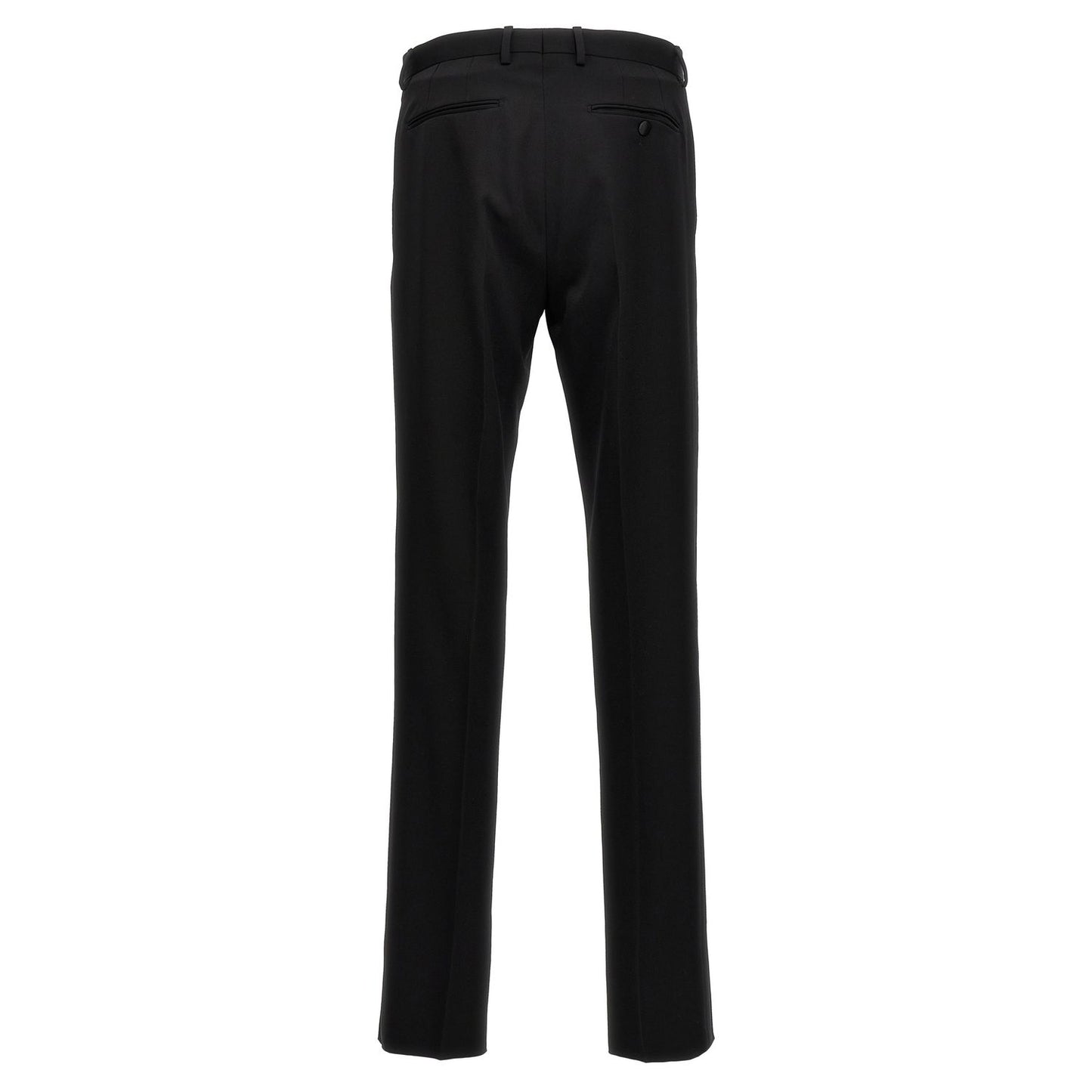Lanvin Black Wool Dress Pants