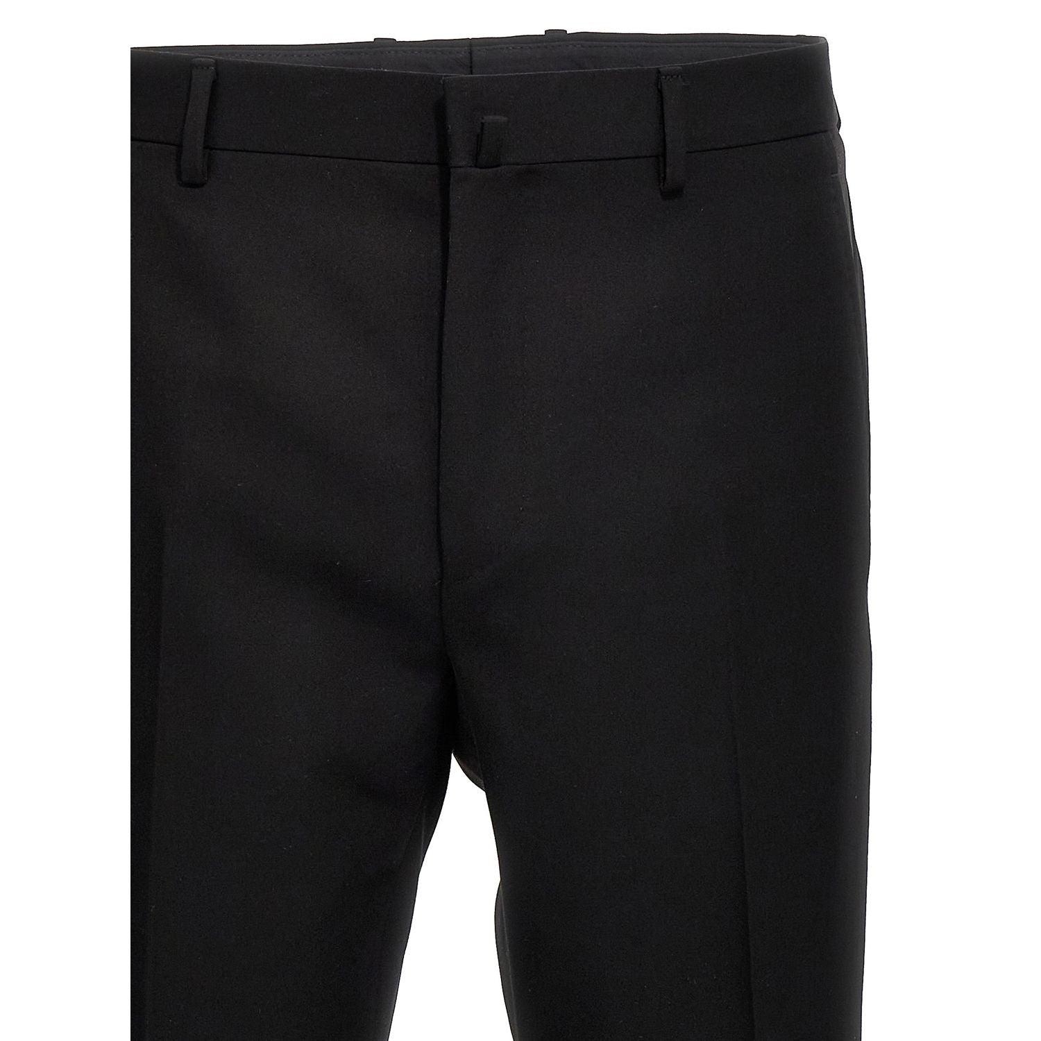 Lanvin Black Wool Dress Pants