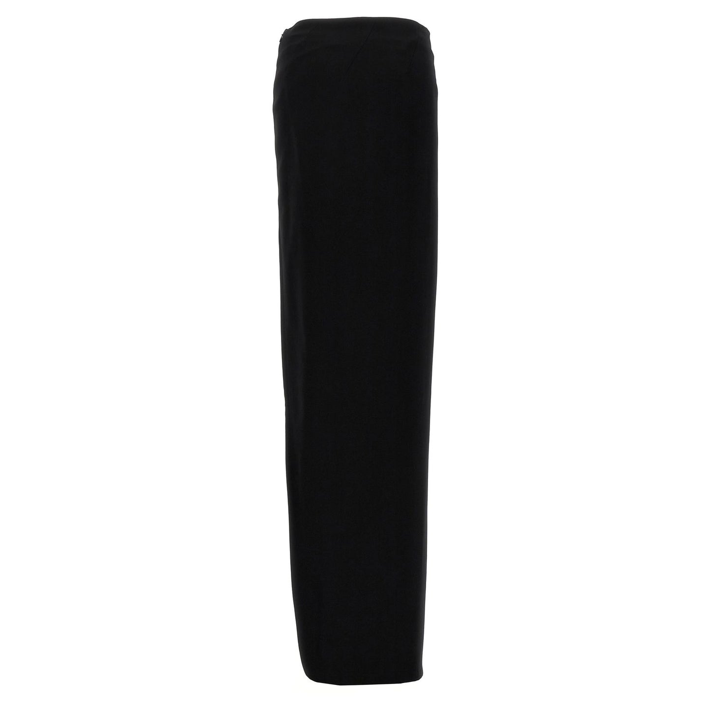 Ann Demeulemeester Black Lamb Leather Mini Skirt