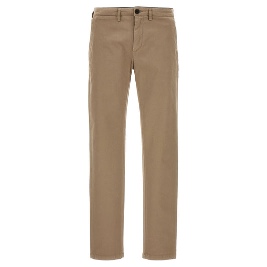 Department 5 Beige Cotton Casual Pants
