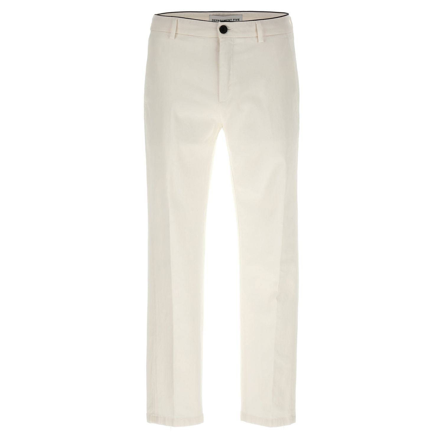 Department 5 White Cotton Pants
