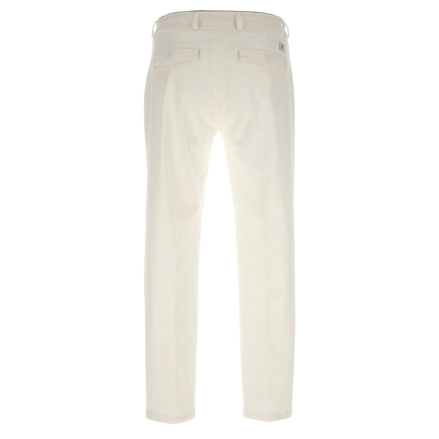 Department 5 White Cotton Pants
