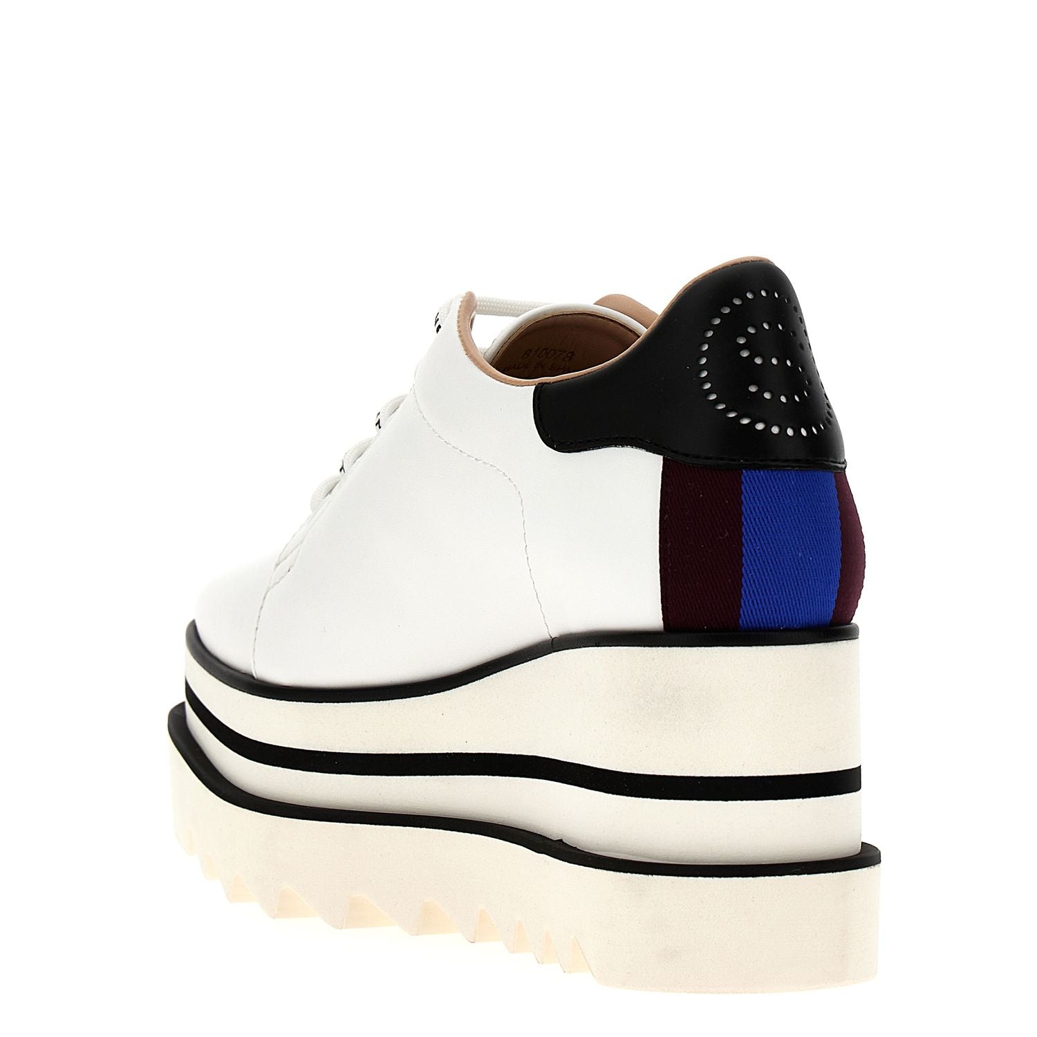 Stella McCartney Bicolor Polyethylene Wedge Sandals